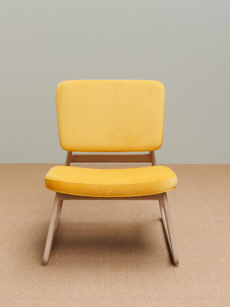 Yellow armchair Orpiment - 4