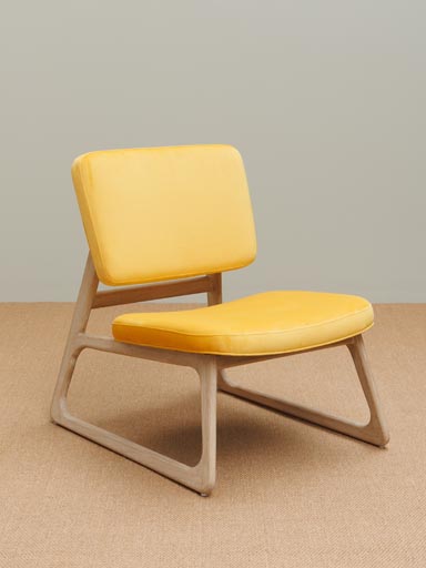 Yellow armchair Orpiment