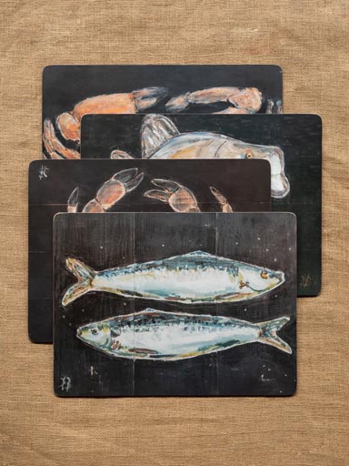 S/4 placemats Cold Sea Belin