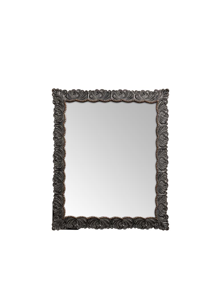 Black volute mirror - 2
