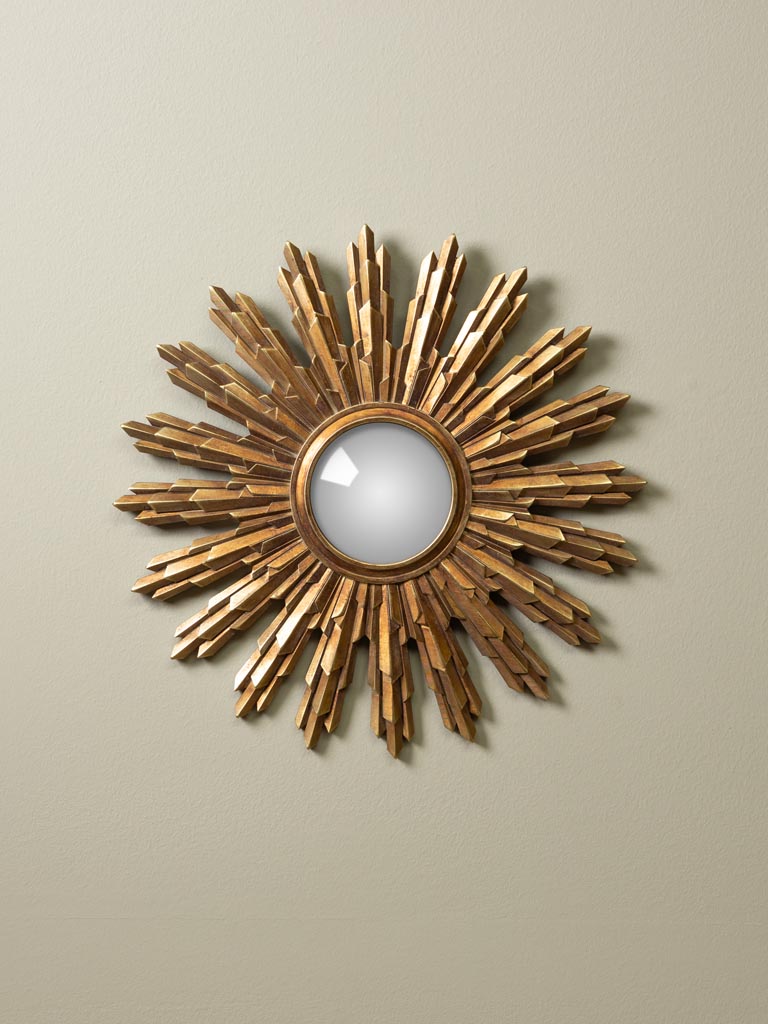 Golden convex mirror covent - 1