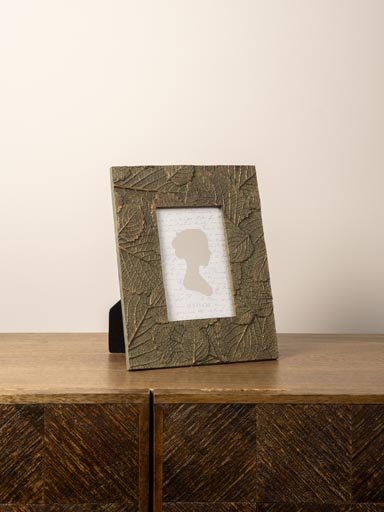 Photoframe green&gold (10x15)