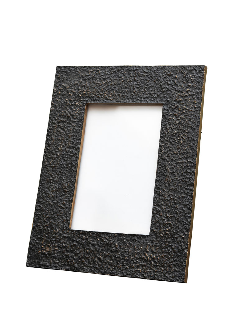 Photo frame with black patina (10x15) - 2