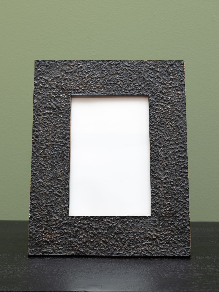 Porte photo noir relief (10x15) - 3