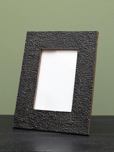 Photo frame with black patina (10x15)