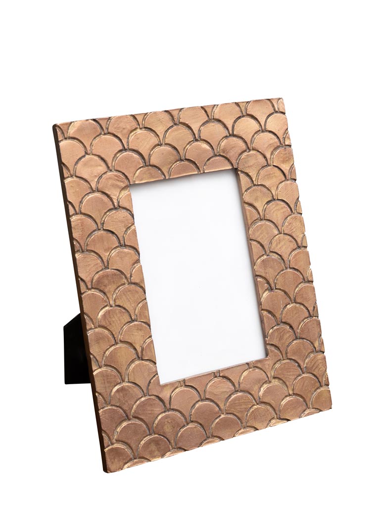 Photo frame rosegold scales (10x15) - 2