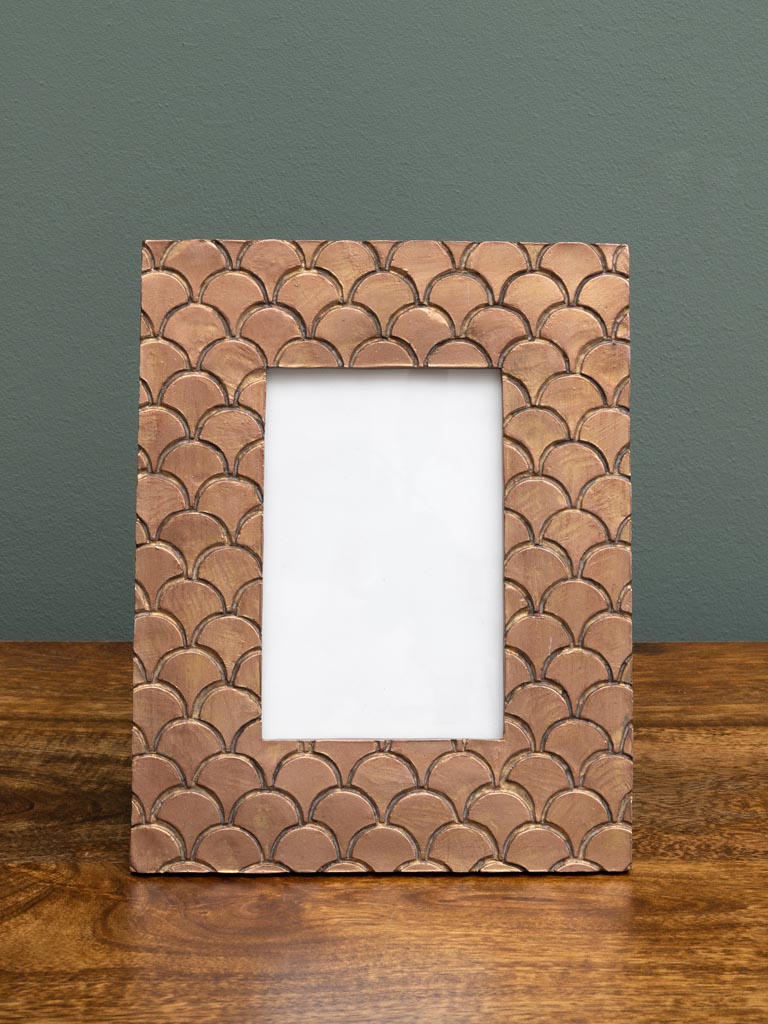 Photo frame rosegold scales (10x15) - 3