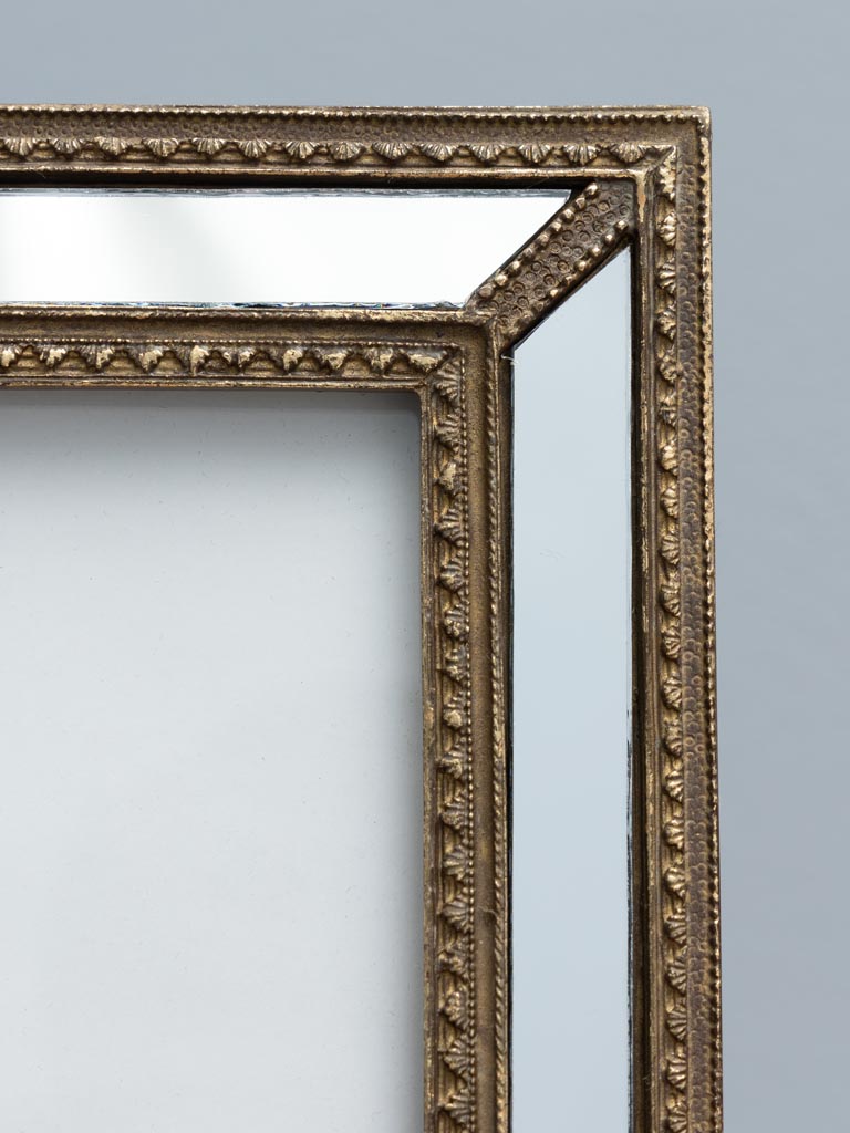 Porte photo bords miroirs(13x18) - 4