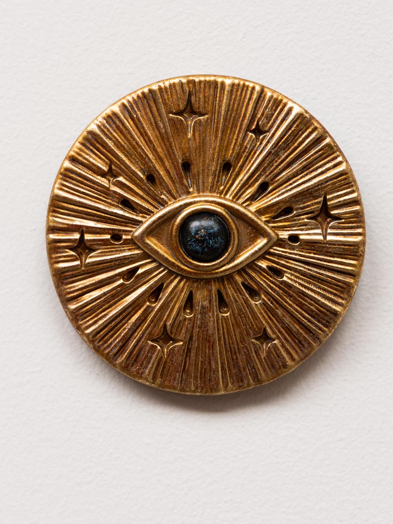 Wall Medaillon golden sun with evil eye - 3