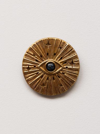 Wall Medaillon golden sun with evil eye