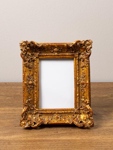 Small golden photo frame (5.5x8)