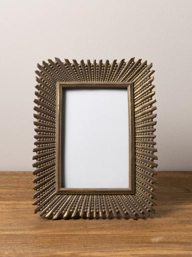 Porte photo halo champagne (10x15)