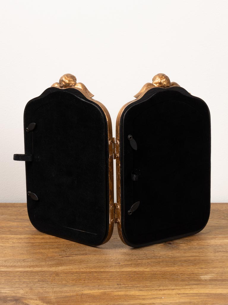 Double photoframe black & gold angles (10x15) - 4