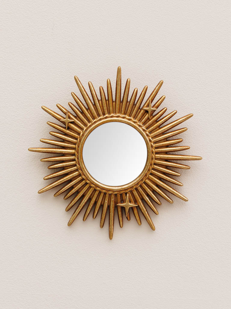 Miroir Lumus doré - 1