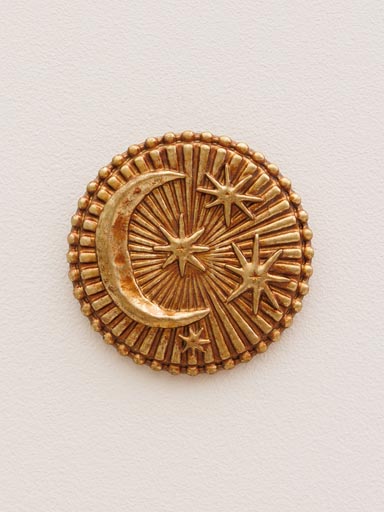 Starry night wall medallion