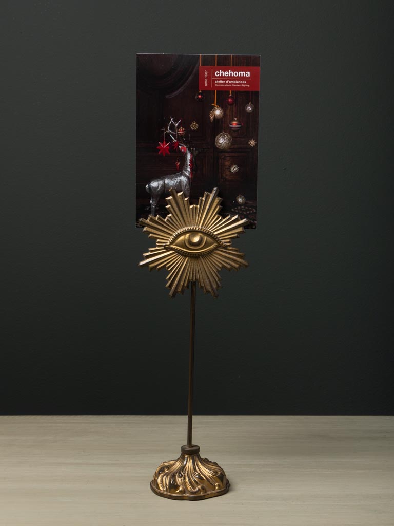 Clip photo on stand Ex-voto eye - 1