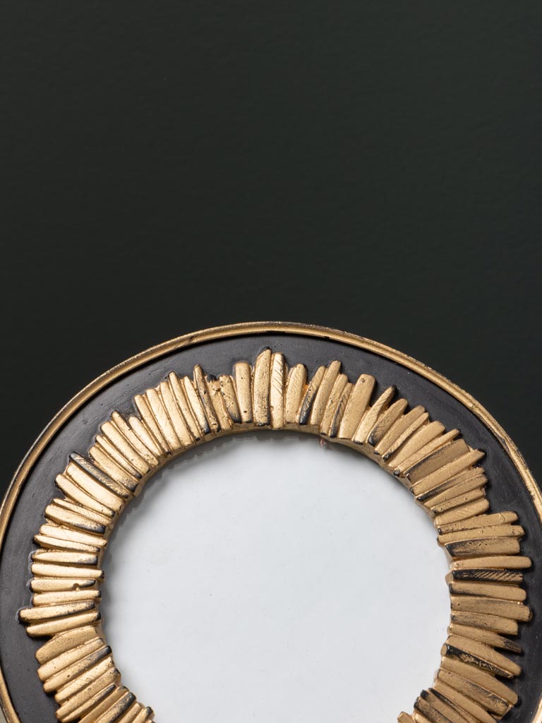 Round photo frame Beach hut (10x10) - 4