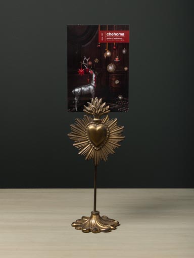 Clip photo on stand Ex-voto