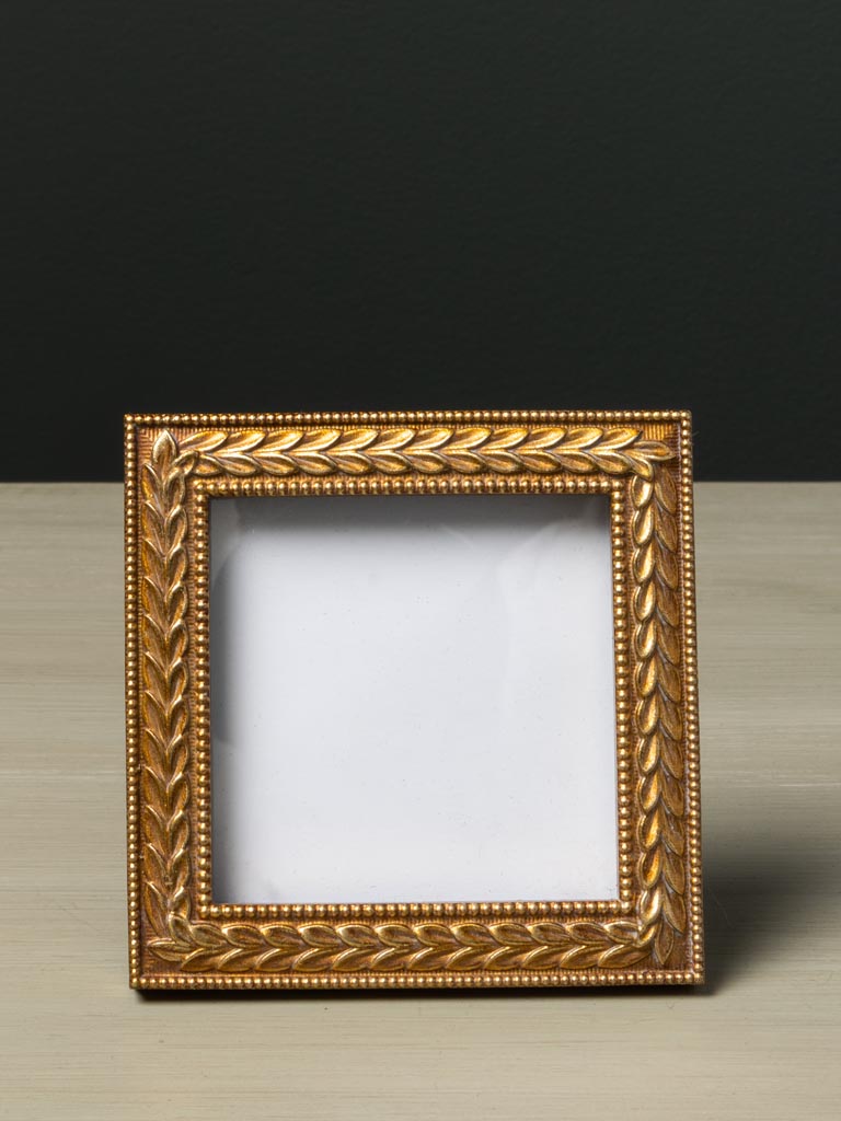 Square flowery photo frame (7x7) - 3