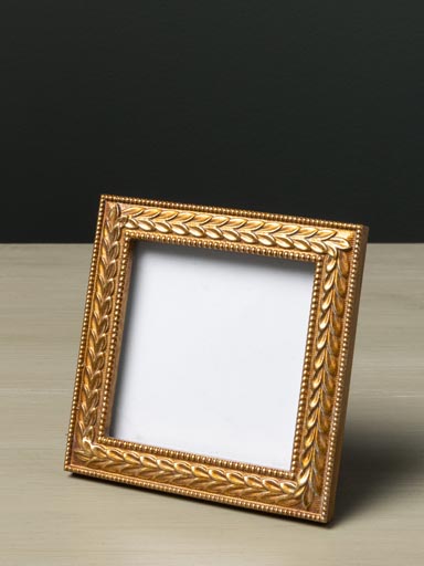 Square flowery photo frame (7x7)