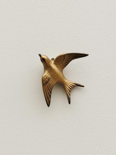 Petite hirondelle murale dorée