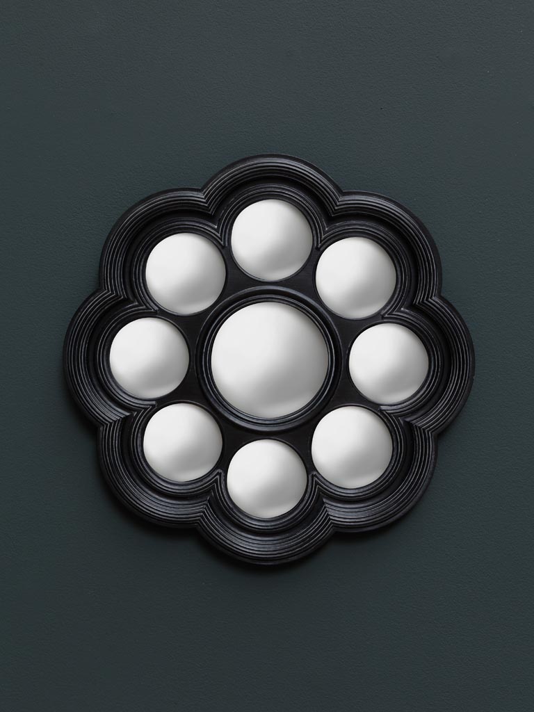 Black convex mirror - 1
