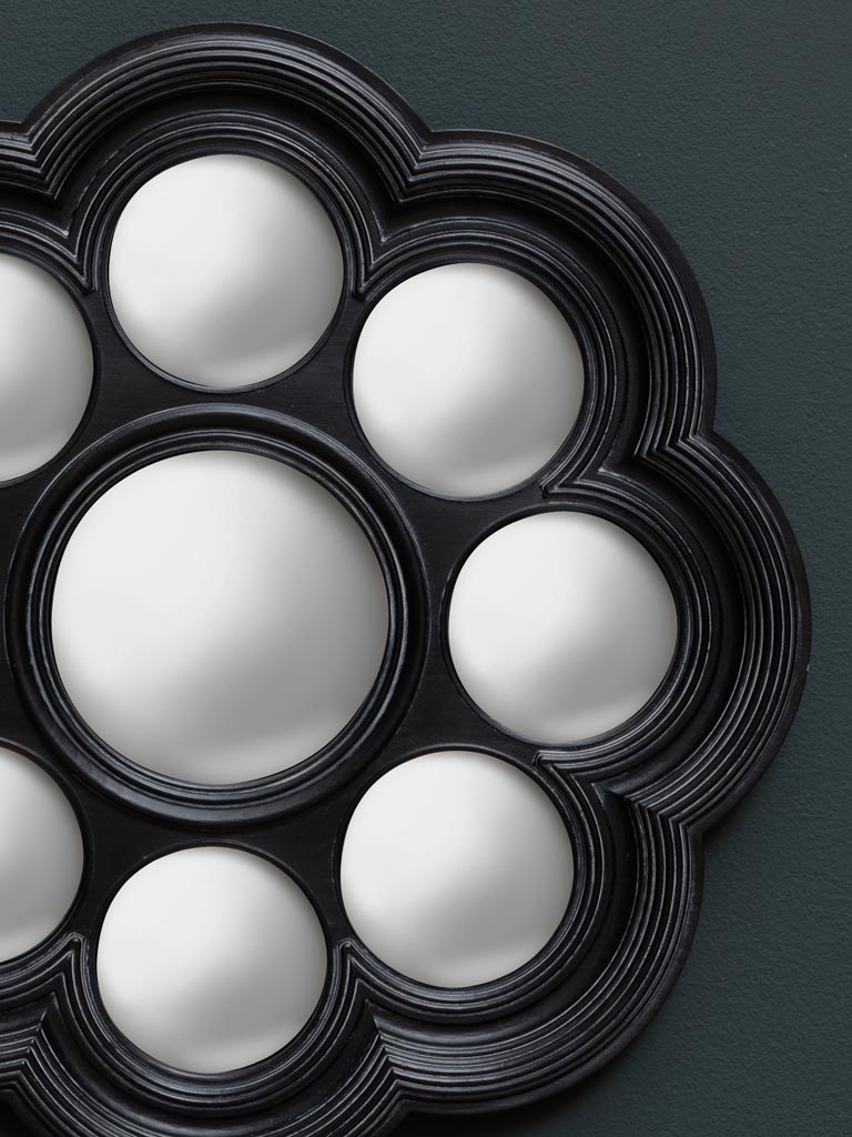 Black convex mirror - 3