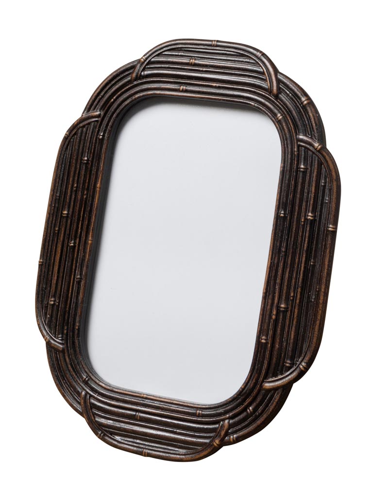 Black photo frame round edges (15x10) - 2