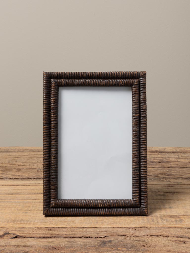 Photo frame dark bamboo style (15x10) - 3