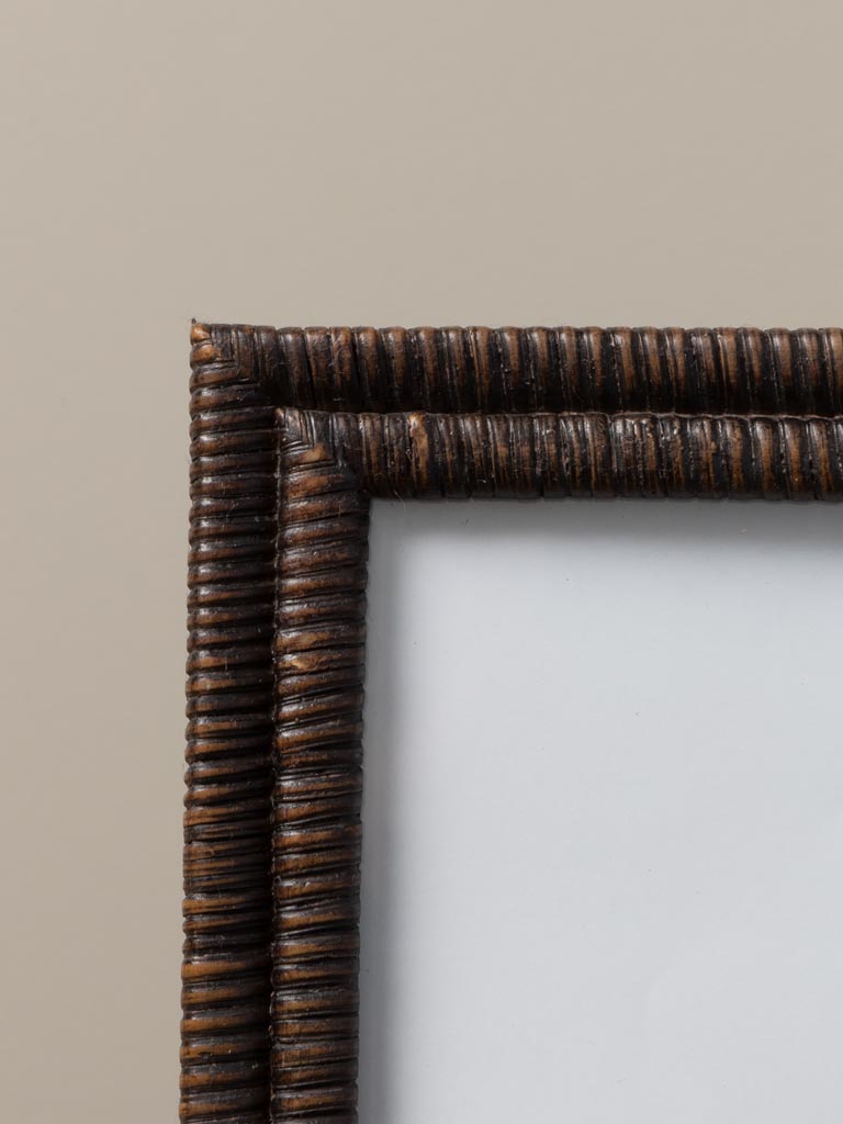 Photo frame dark bamboo style (15x10) - 4
