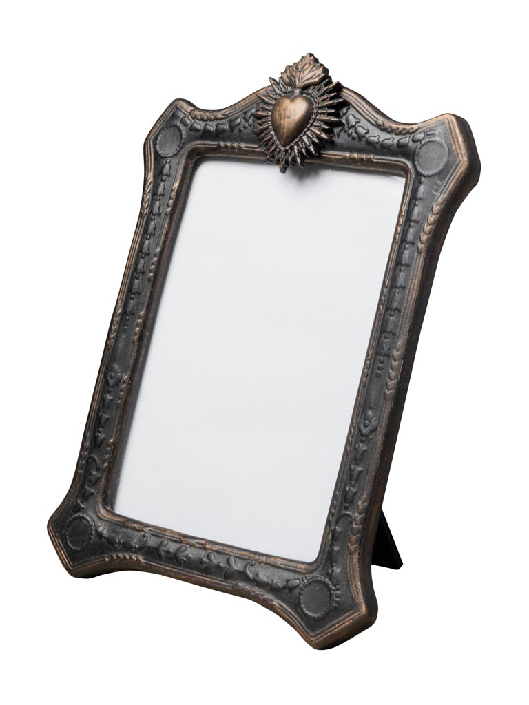 Large black photo frame Ex-voto (18x13) - 2