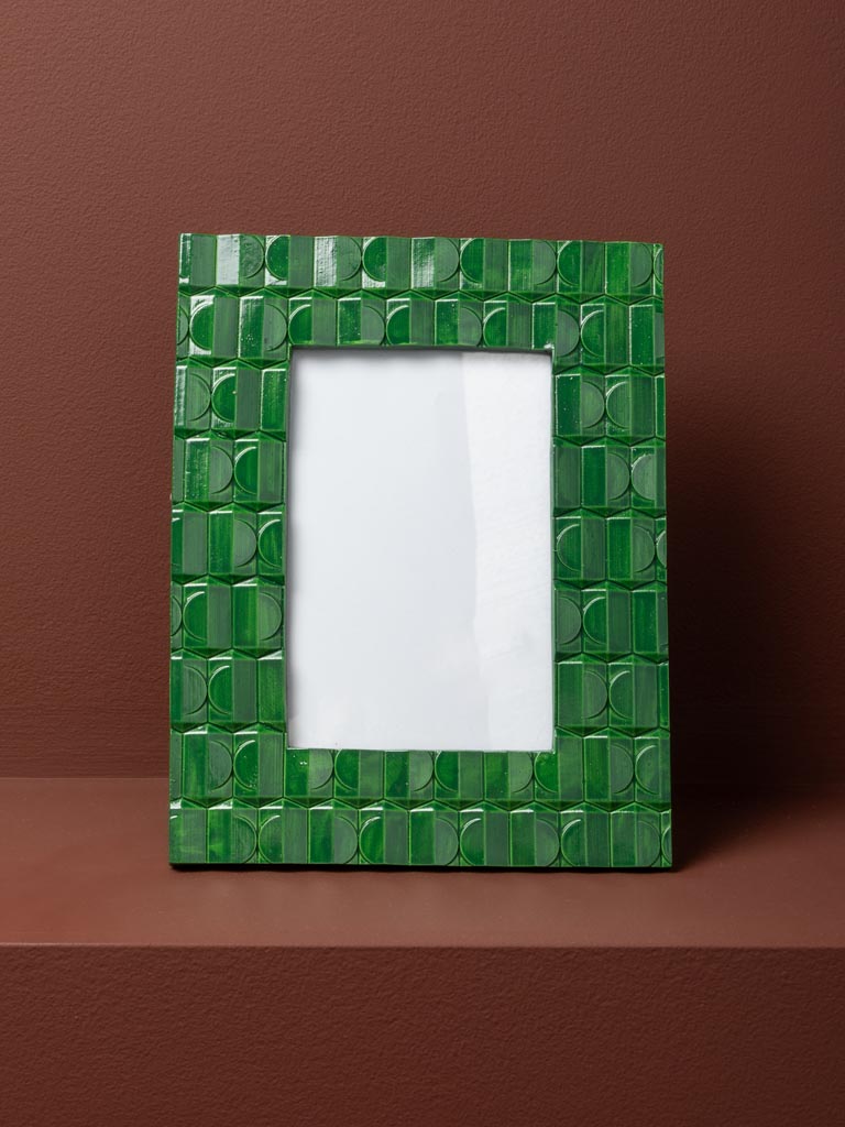 Green photo frame Faro (15x10) - 4