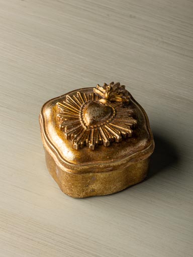 Golden box Ex-voto Cupide