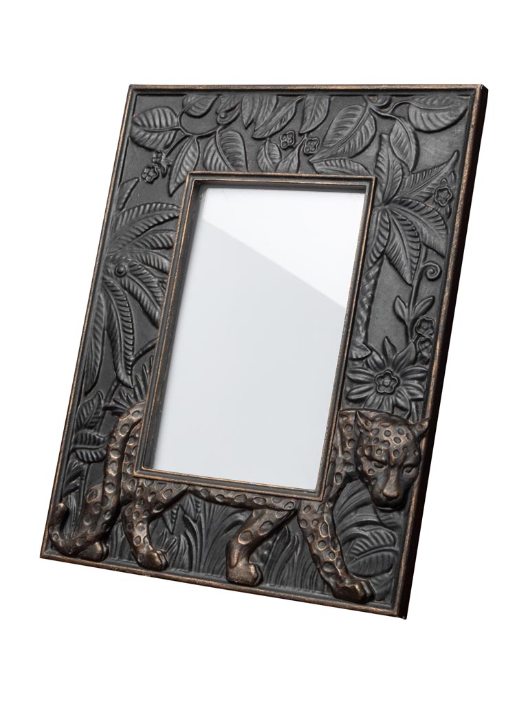 Photo frame with panther in relief (15x10) - 2