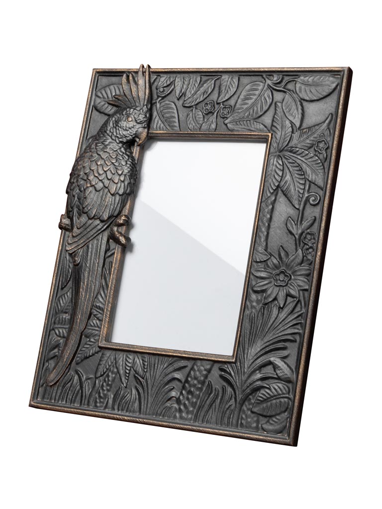 Photo frame with parrot in relief (15x10) - 2