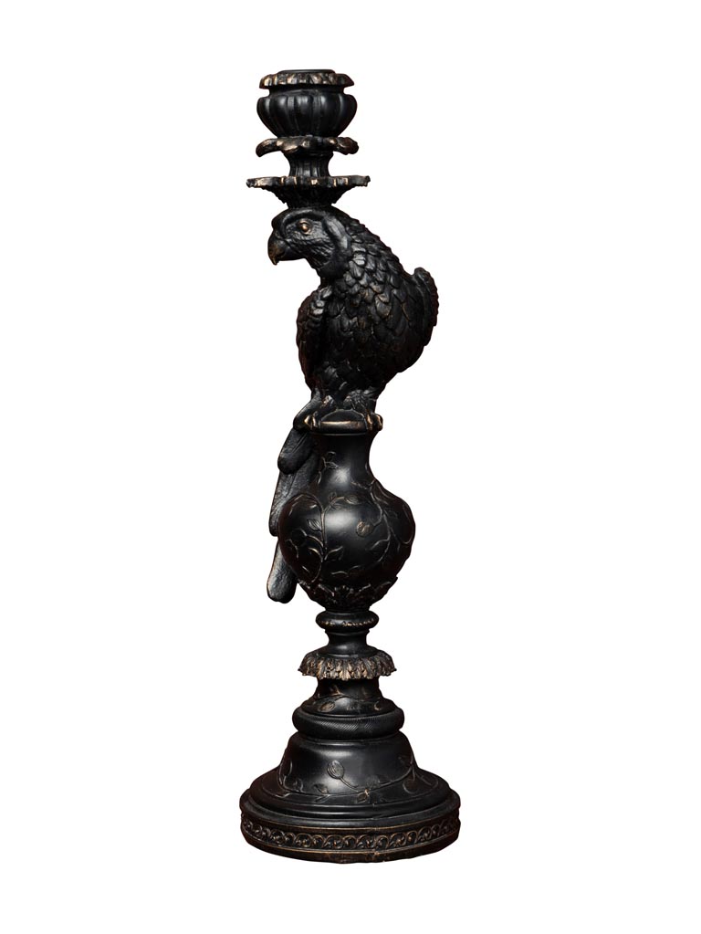 Candlestick black parrot Mufasa - 2