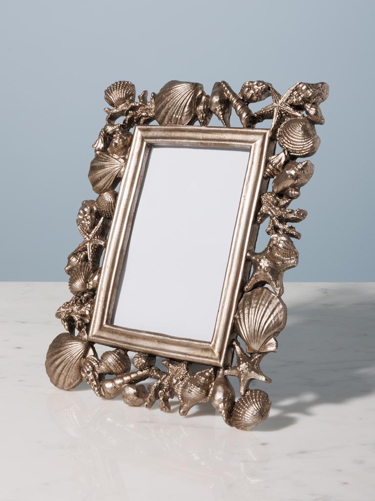 Silver photo frame Shelly (10x15) - 1