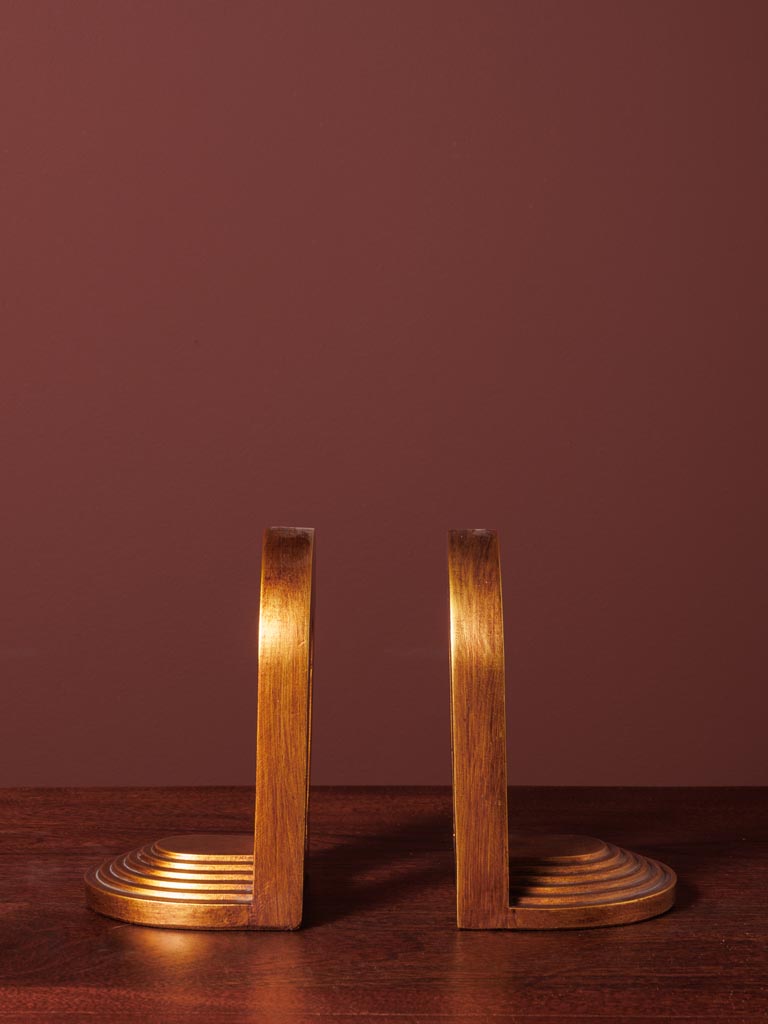 Golden bookends Modern Art - 3