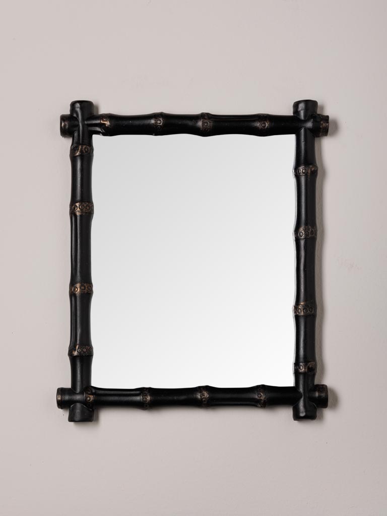 Miroir style bambou vieilli - 1