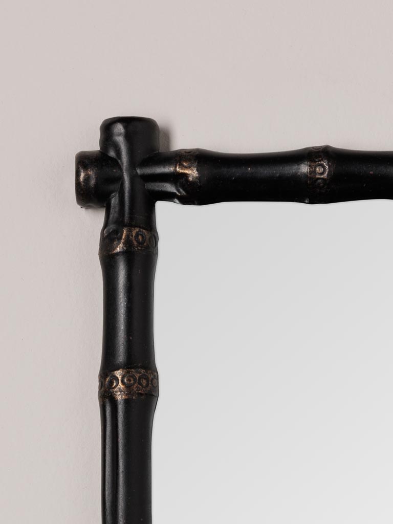 Miroir style bambou vieilli - 3