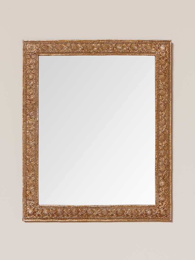 Miroir style dentelle indienne - 1