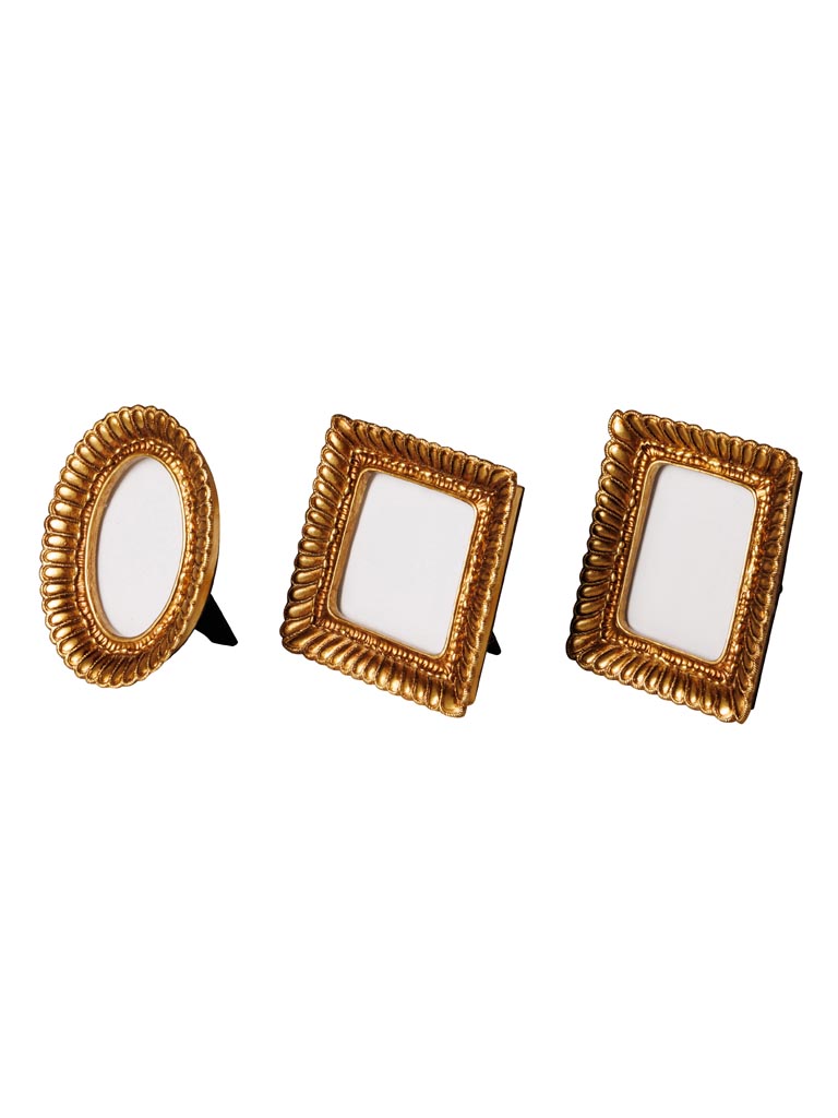 S/3 tiny frames golden fluff (9x9) - 2