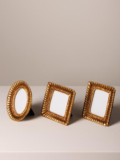 S/3 tiny frames golden fluff (9x9)