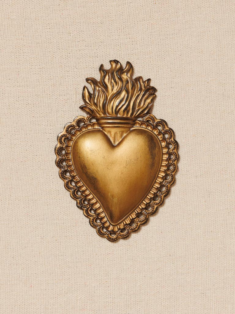 S/3 antique gold Ex-votos magnets - 4