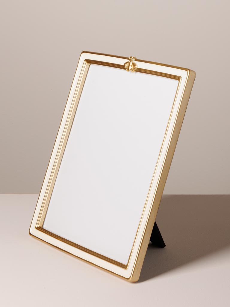 Large photo frame golden bee (20x25) - 1
