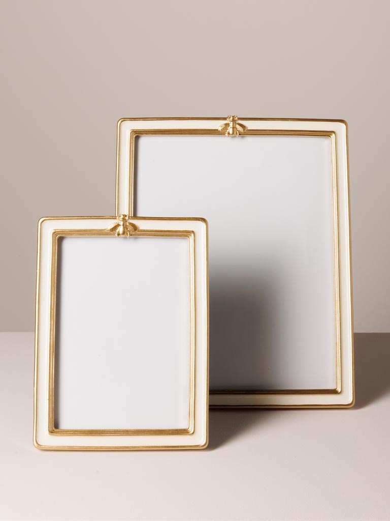 Large photo frame golden bee (20x25) - 5