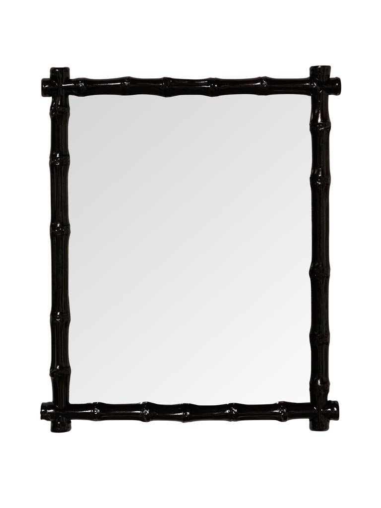 Miroir style bambou laqué - 2