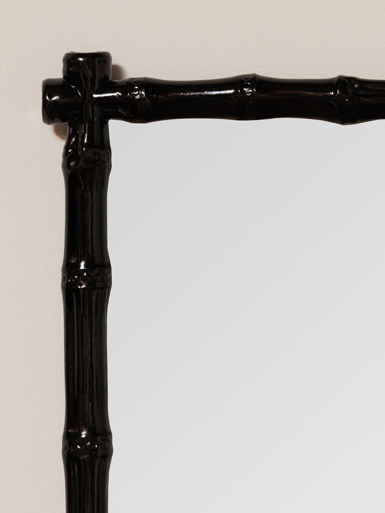 Miroir style bambou laqué - 3