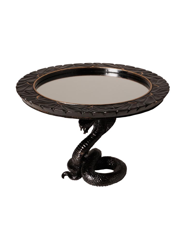 Mirror tray black snake base - 3