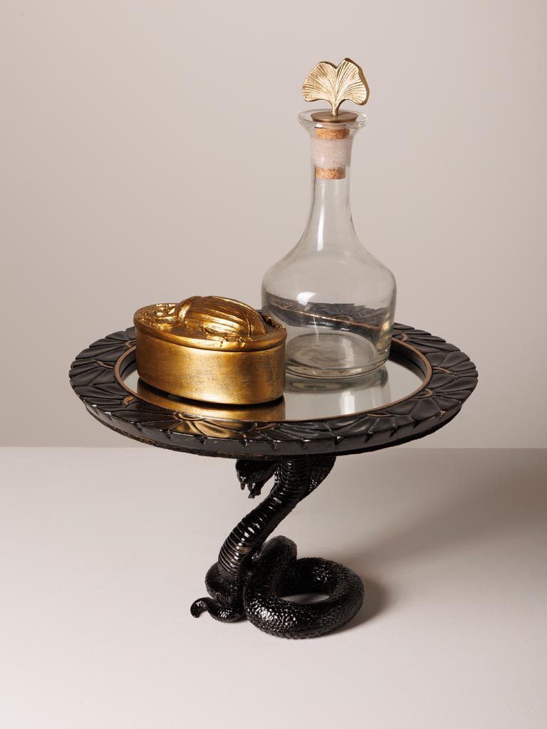 Mirror tray black snake base - 6